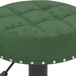 vidaXL Scaune de bar, 2 buc., verde închis, catifea vidaXL Scaune de bar, 2 buc., verde închis, catifea