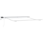 vidaXL Cortina Retractabilă with Manual 300 x 250 cm Roșu și alb vidaXL Cortina Retractabilă with Manual 300 x 250 cm Roșu și alb