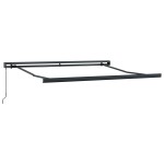 vidaXL Cortina Retractabilă Roșu și Alb 300 x 250 cm Stofă și Metal vidaXL Cortina Retractabilă Roșu și Alb 300 x 250 cm Stofă și Metal