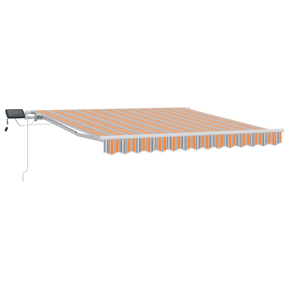 vidaXL Cortina Retractabilă with Manual 300 x 250 cm Multicolour