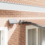 vidaXL Cortina Retractabilă Manual Multicolour 300 x 250 cm țesătură
