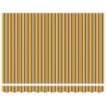 vidaXL Paravan Retractabil Manual cu Dungi Colorate 300x250 cm