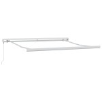 Marchiză manuală retractabilă vidaXL Bej 300x250 cm Marchiză manuală retractabilă vidaXL Bej 300x250 cm