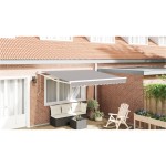 vidaXL <strong>Markiza automată retractabilă</strong> gri deschis 300 x 250 cm vidaXL <strong>Markiza automată retractabilă</strong> gri deschis 300 x 250 cm