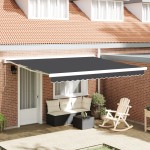 vidaXL Cortina Retractabilă Portocalie și albă 350 x 250 cm vidaXL Cortina Retractabilă Portocalie și albă 350 x 250 cm