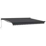 vidaXL Cortina Retractabilă Manual portocaliu și alb 350 x 250 cm vidaXL Cortina Retractabilă Manual portocaliu și alb 350 x 250 cm