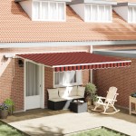 vidaXL Cortina Retractabilă Manual Antracit 350 x 250 cm vidaXL Cortina Retractabilă Manual Antracit 350 x 250 cm