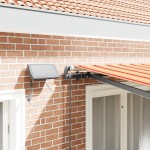 vidaXL Cortina Retractabilă galben și portocaliu 350 x 250 cm țesătură vidaXL Cortina Retractabilă galben și portocaliu 350 x 250 cm țesătură