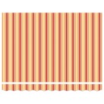 vidaXL Copertină galben și portocaliu 3,5 x 2,5 m Poliester și metal