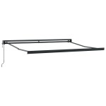 vidaXL Paravan de soare retractabil , galben și portocaliu, 350 x 250 cm vidaXL Paravan de soare retractabil , galben și portocaliu, 350 x 250 cm