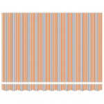 vidaXL Cortina Retractabilă Portocaliu Gri Albastru Alb 350 x 250 cm vidaXL Cortina Retractabilă Portocaliu Gri Albastru Alb 350 x 250 cm