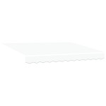 Marchiză Automată Retractabilă vidaXL Alb 350x250 cm Marchiză Automată Retractabilă vidaXL Alb 350x250 cm