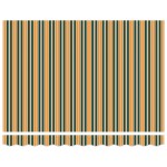 Marchiză manuală retractabilă vidaXL Verde și Galben 350x250 cm Marchiză manuală retractabilă vidaXL Verde și Galben 350x250 cm