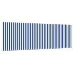 vidaXL Cortina Retractabilă Manual Albastru și antracit 400 × 300 cm vidaXL Cortina Retractabilă Manual Albastru și antracit 400 × 300 cm