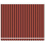 vidaXL Cortina Retractabilă portocaliu și maro 400 × 300 cm