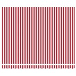 vidaXL Cortina Retractabilă Roșu și Alb 400 × 300 cm Stofă și Metal vidaXL Cortina Retractabilă Roșu și Alb 400 × 300 cm Stofă și Metal