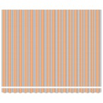 vidaXL Prelata Retractabilă Automată cu Dungi Multicolore 400x300 cm