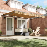 vidaXL Pergolă Retractabilă Automată cu Dungi Multicolore 400 x 300 cm vidaXL Pergolă Retractabilă Automată cu Dungi Multicolore 400 x 300 cm