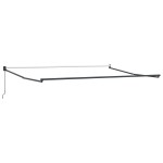 Copertină manuală retractabilă vidaXL Alb 400x300 cm Copertină manuală retractabilă vidaXL Alb 400x300 cm