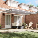 Marchiza manuală retractabilă vidaXL gri deschis 400x300 cm