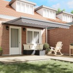 vidaXL Cortina Retractabilă Manual Gri deschis 400 × 300 cm