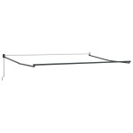 Marchiză retractabilă manuală vidaXL Roșie 400x300 cm Marchiză retractabilă manuală vidaXL Roșie 400x300 cm