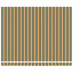 vidaXL Cortina Retractabilă Manual Verde și galben 400 × 300 cm