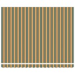 vidaXL Cortina Retractabilă Manual Verde și galben 400 × 300 cm