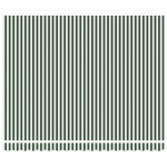 Marchiză retracabilă manuală vidaXL Verde și Alb 400x300 cm