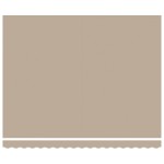 vidaXL Copertină Manual Bej 400 × 350 cm Poliester vidaXL Copertină Manual Bej 400 × 350 cm Poliester