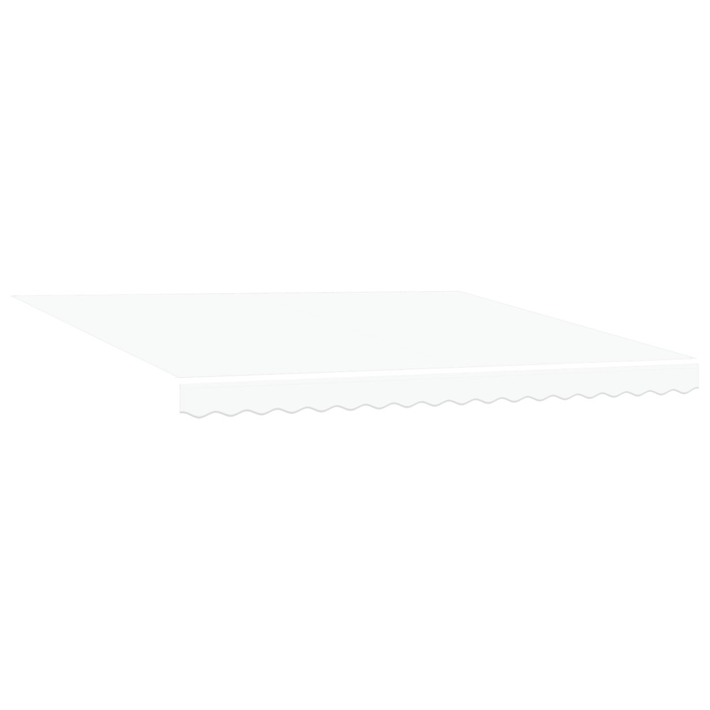 Marchiză manuală retractabilă vidaXL cu LED alb 400x350 cm