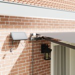 Marchiză manuală retractabilă vidaXL cu LED Gri deschis 400x350 cm Marchiză manuală retractabilă vidaXL cu LED Gri deschis 400x350 cm