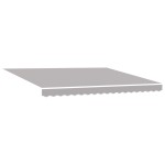 Marchiza automată retractabilă vidaXL cu LED Gri deschis 400x350 cm Marchiza automată retractabilă vidaXL cu LED Gri deschis 400x350 cm