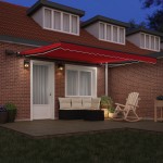 vidaXL Cortina Retractabilă Manual Roșu 400 × 350 cm țesătură vidaXL Cortina Retractabilă Manual Roșu 400 × 350 cm țesătură
