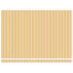 vidaXL Cortina Retractabilă Portocalie și albă 450 × 300 cm vidaXL Cortina Retractabilă Portocalie și albă 450 × 300 cm