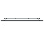 vidaXL Cortina Retractabilă Portocalie și albă 450 × 300 cm vidaXL Cortina Retractabilă Portocalie și albă 450 × 300 cm