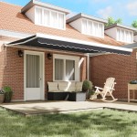 vidaXL Cortina Retractabilă Manual Antracit 450 × 300 cm vidaXL Cortina Retractabilă Manual Antracit 450 × 300 cm