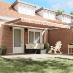vidaXL Cortina Retractabilă Dungi Manual Multicolour 450 × 300 cm vidaXL Cortina Retractabilă Dungi Manual Multicolour 450 × 300 cm