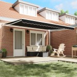 vidaXL Cortina Retractabilă Negru 450 × 300 cm Poliester și metal vidaXL Cortina Retractabilă Negru 450 × 300 cm Poliester și metal