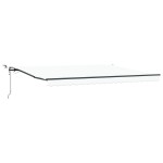 Marchiza automată retractabilă vidaXL cu LED Alb 450x300 cm Marchiza automată retractabilă vidaXL cu LED Alb 450x300 cm
