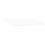 Marchiza automată retractabilă vidaXL cu LED Alb 450x300 cm Marchiza automată retractabilă vidaXL cu LED Alb 450x300 cm