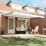 vidaXL Perdea de Soare Retractabilă Alb 450x300 cm