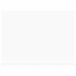 vidaXL Cortina Retractabilă Alb 450 × 300 cm Poliester și metal