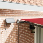 Marchiza manuală retractabilă vidaXL cu LED Roșie 450x300 cm Marchiza manuală retractabilă vidaXL cu LED Roșie 450x300 cm