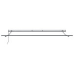 vidaXL Cortina Retractabilă Galben și portocalie 450 × 350 cm