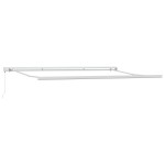 vidaXL Cortina Retractabilă Portocalie și albă 500 × 300 cm vidaXL Cortina Retractabilă Portocalie și albă 500 × 300 cm