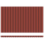 vidaXL Cortina Retractabilă Portocalie și maro 500 × 300 cm