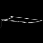 vidaXL Awning retractabil automat cu LED galben și portocaliu 500x300 cm vidaXL Awning retractabil automat cu LED galben și portocaliu 500x300 cm