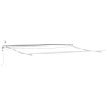 vidaXL Awning retractabil automat cu LED galben și portocaliu 500x300 cm vidaXL Awning retractabil automat cu LED galben și portocaliu 500x300 cm