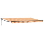 vidaXL Cortina Retractabilă Crem 500 × 300 cm Stofă și Metal vidaXL Cortina Retractabilă Crem 500 × 300 cm Stofă și Metal